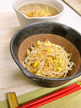 豆もやしのナムル