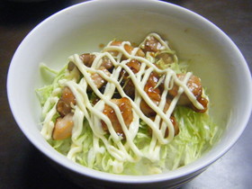 ランチに☆簡単!!てりやきチキン丼☆