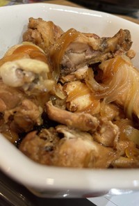 お弁当にも◯圧力鍋で鶏手羽元煮　味醂使用