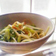 水菜と九条葱の和風パスタ（おかず用）