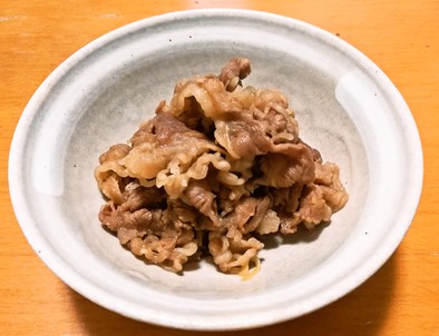 【簡単】牛肉のしぐれ煮の写真