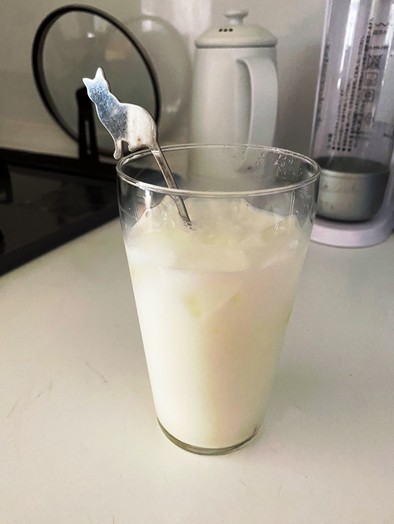 カルピスの牛乳割りの写真