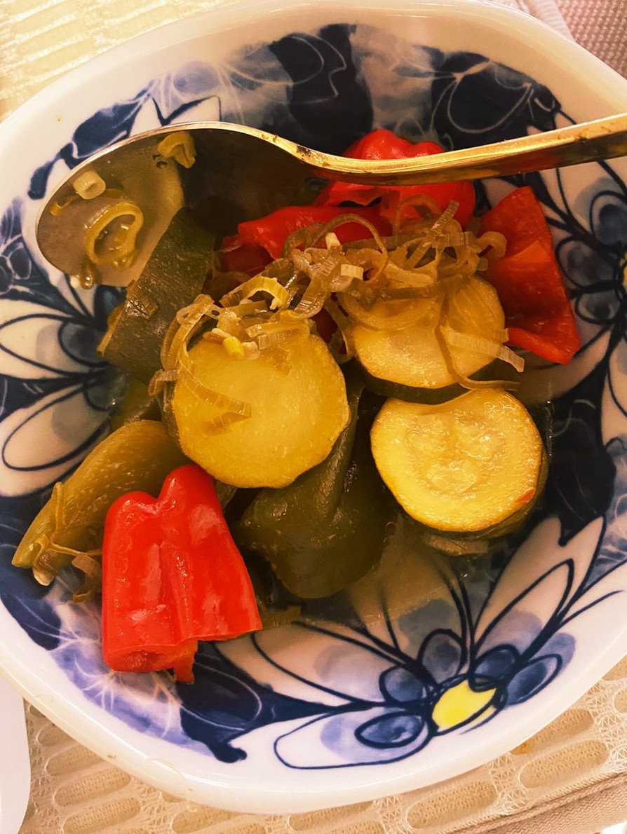 夏野菜残り物ラタトュユの画像