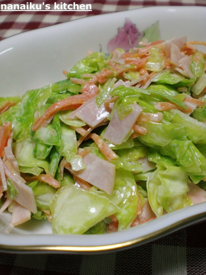 春キャベツの手もみサラダ♡レモン風味 by なないく 【クックパッド】 簡単おいしいみんなのレシピが358万品