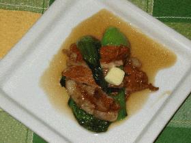 豚肉の紅茶煮 ~チンゲンサイとともに~