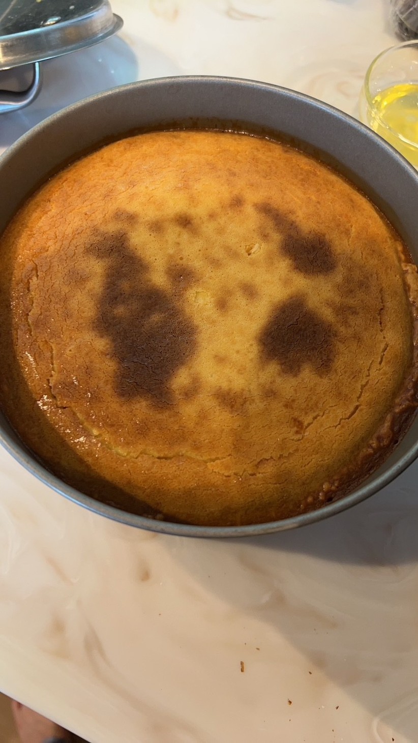卵多めクリチ少なめ、ベイクドチーズケーキの画像