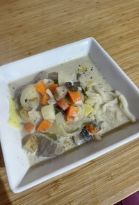 雑豆乳味噌スープ