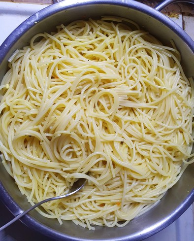 Garlic chili pastaの写真