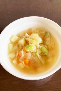 消化に良い野菜スープ