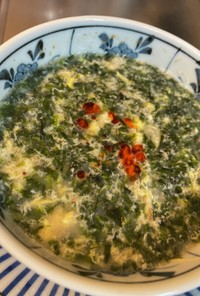 海苔玉子スープ