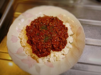 ずぼらキーマカレーの写真