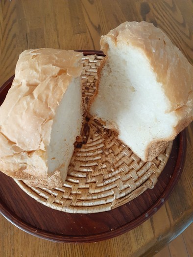 HBで我が家のノーマル食パンの写真