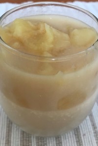 桃と糀甘酒の発酵ゼリー