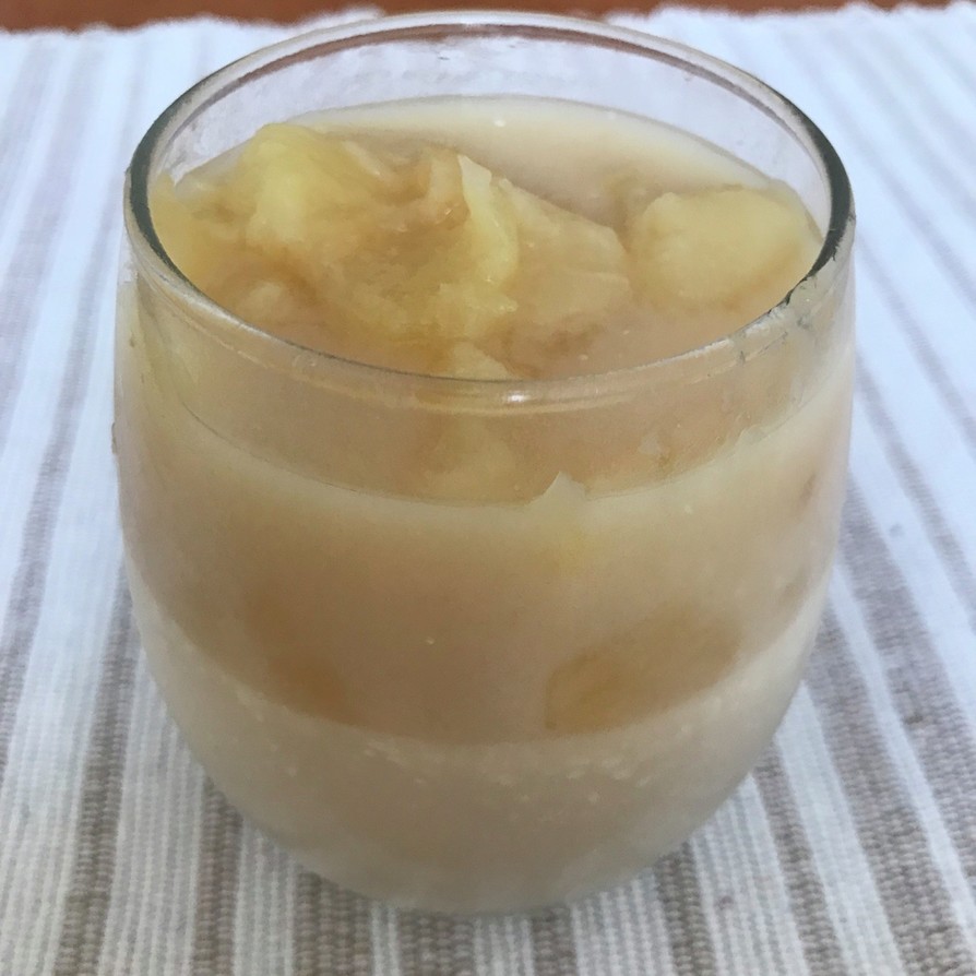 桃と糀甘酒の発酵ゼリーの画像