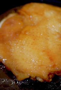 梅シロップde鶏もも肉の照り焼き