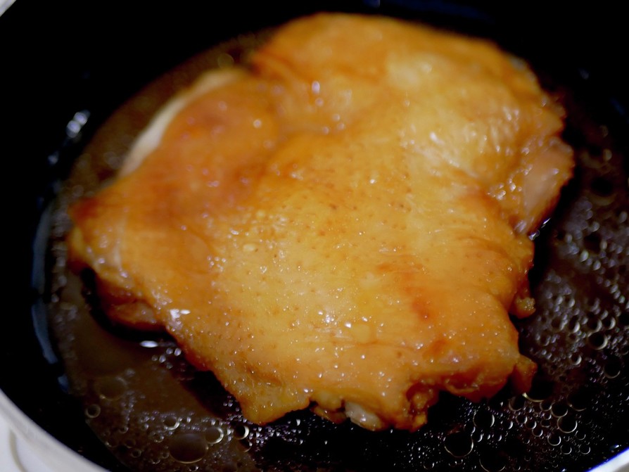 梅シロップde鶏もも肉の照り焼きの画像