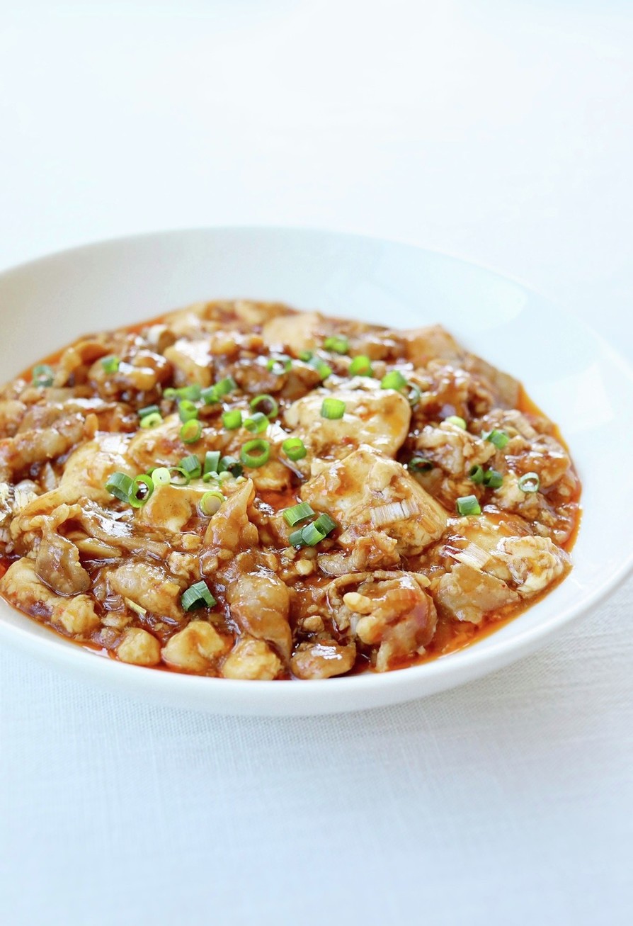 肉感が良い！【豚こま麻婆豆腐】の画像