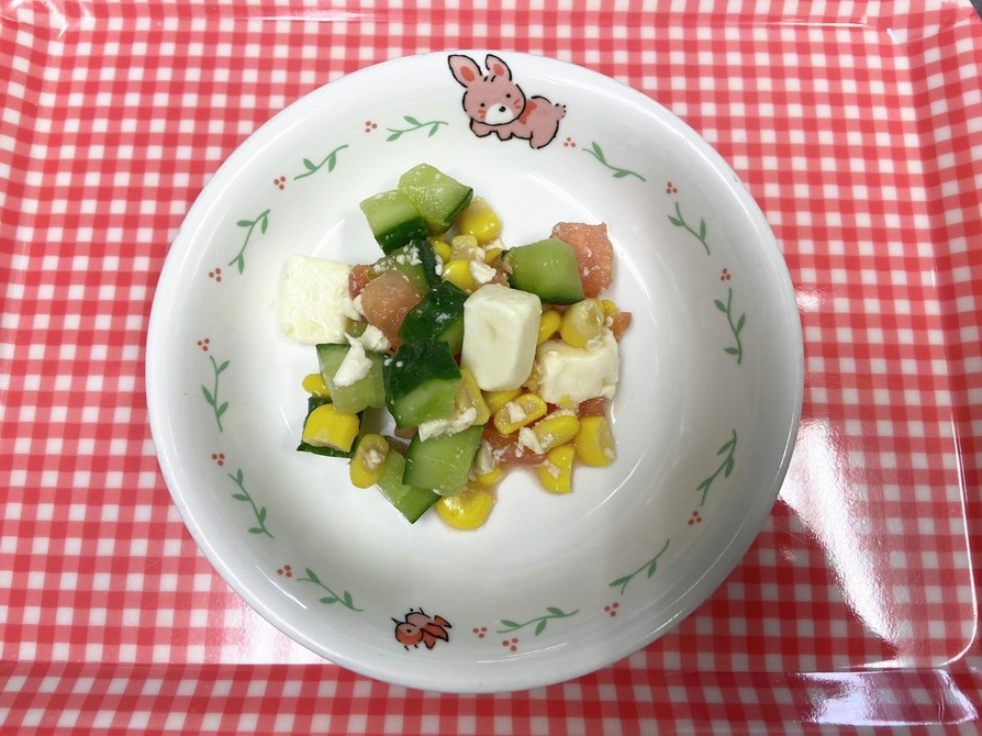 [保育園幼児食]農村サラダの画像