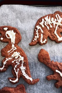 恐竜骨格クッキー
