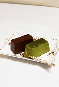 混ぜるだけ☆ダイエット中の緑茶ケーキ