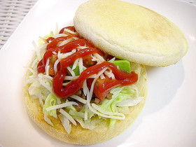 タコス風マフィンバーガー