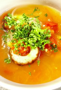 トマトと玉ねぎのスープ～アンチエイジング
