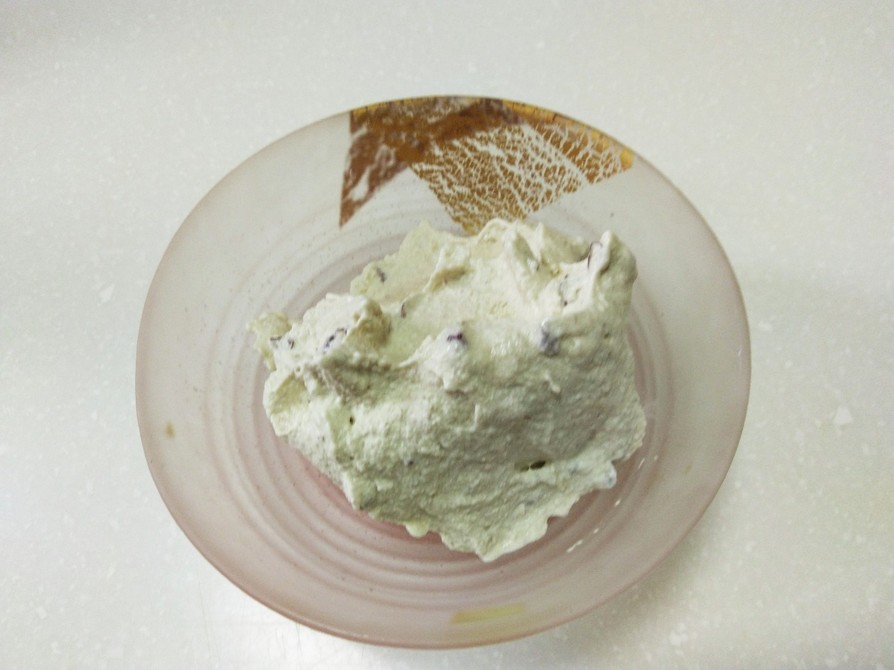 塩小豆アイスクリームの画像