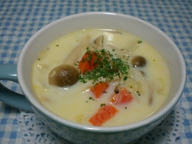 牛乳スープ