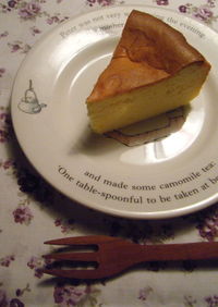しっとり濃厚♡幸せスフレチーズケーキ