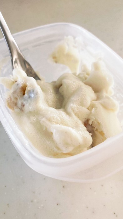 ダイエット用豆乳ヨーグルトクッキーアイスの写真