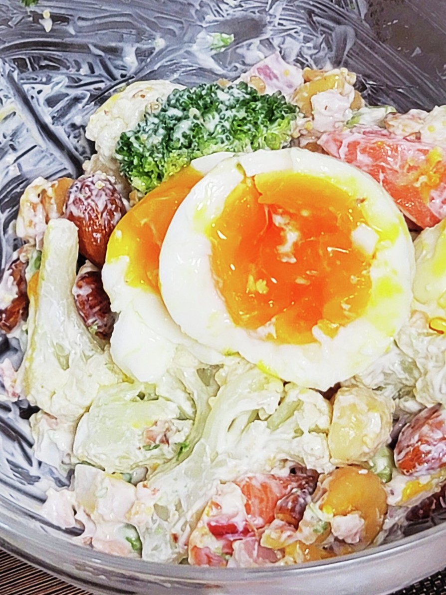 海鮮サラダのカサ増しレシピの画像
