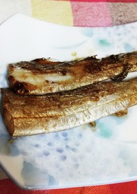 太刀魚のガリバタ醤油焼き