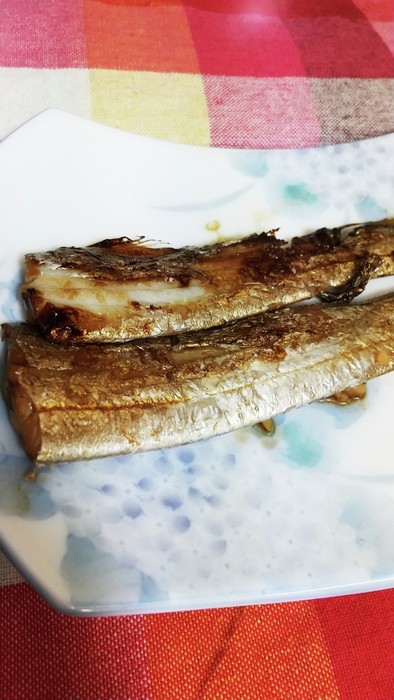 太刀魚のガリバタ醤油焼きの写真