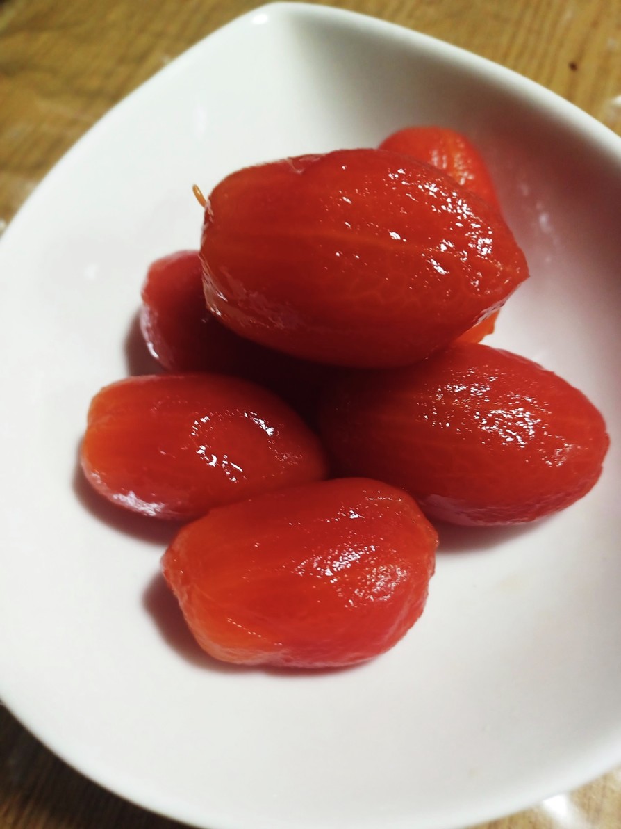 簡単！でも美味しい☆トマトの漬け物☆の画像
