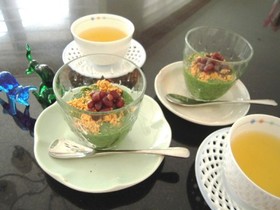 べジスイーツ☆ほうれん草ムース