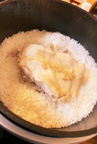 鶏の風味の虜☆海水鶏の炊き込みご飯