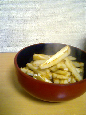 あとひく美味しさ☆レンコンのきんぴら