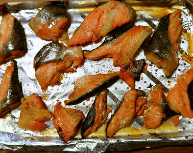 ヨウサマの減塩鮭の甘口醤油焼きの写真