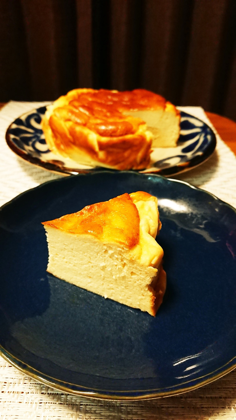 ヨーグルトスフレチーズケーキの画像