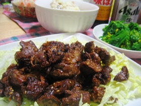 鶏レバーの唐揚げ