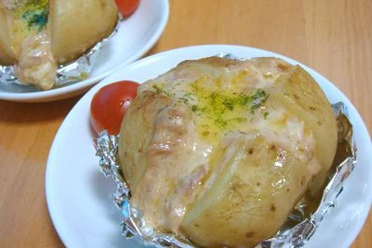 まるごとジャガイモのホイル焼き レシピ 作り方 By 亜紀39 クックパッド 簡単おいしいみんなのレシピが349万品