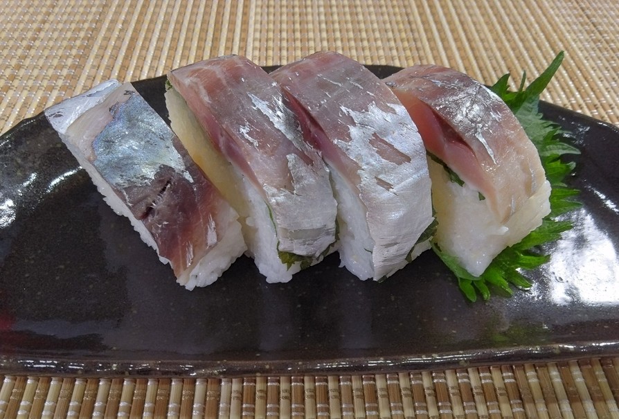 【美人レシピ】あじの棒寿司の画像