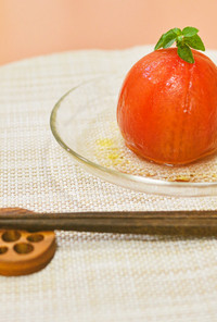 まるごとトマトの梅酢マリネ