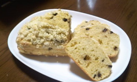 クランブルパウンドケーキ☆チョコバナナ