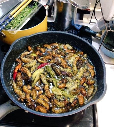 タケオオツクツクのオリーブオイル煮の写真