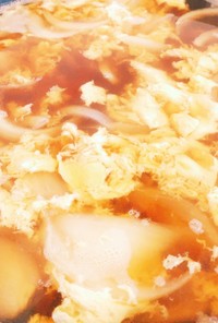 玉ねぎと卵の和風スープ♡簡単♡