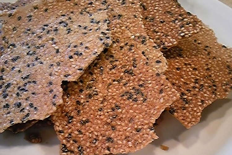 卵白救済 簡単サクサク ゴマせんべい レシピ 作り方 By 田舎味噌 クックパッド 簡単おいしいみんなのレシピが350万品