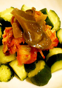 胡瓜のキムチ搾菜