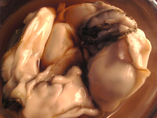 生牡蠣のポン酢和えの画像