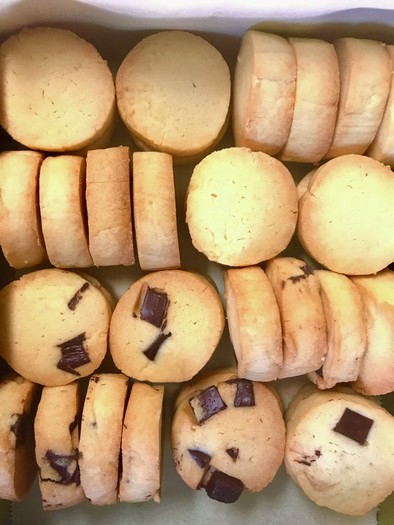 米粉配合アイスボックスクッキーの写真